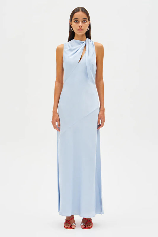 MISHA - NOELIA SATIN MAXI DRESS