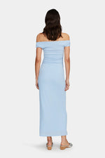 LENA MIDI DRESS - SKY BLUE