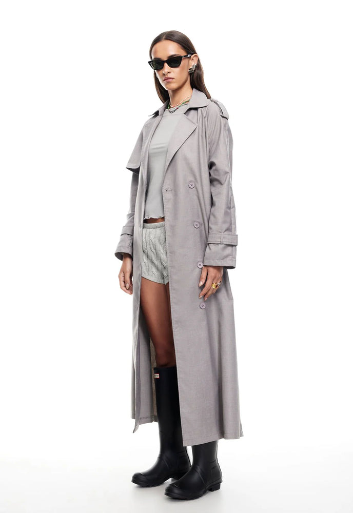 PENNY TRENCH  - ASH