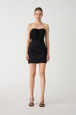 MISHA COLLECTION - MERCEDES MINI DRESS - BLACK