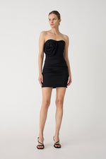 MISHA COLLECTION - MERCEDES MINI DRESS - BLACK