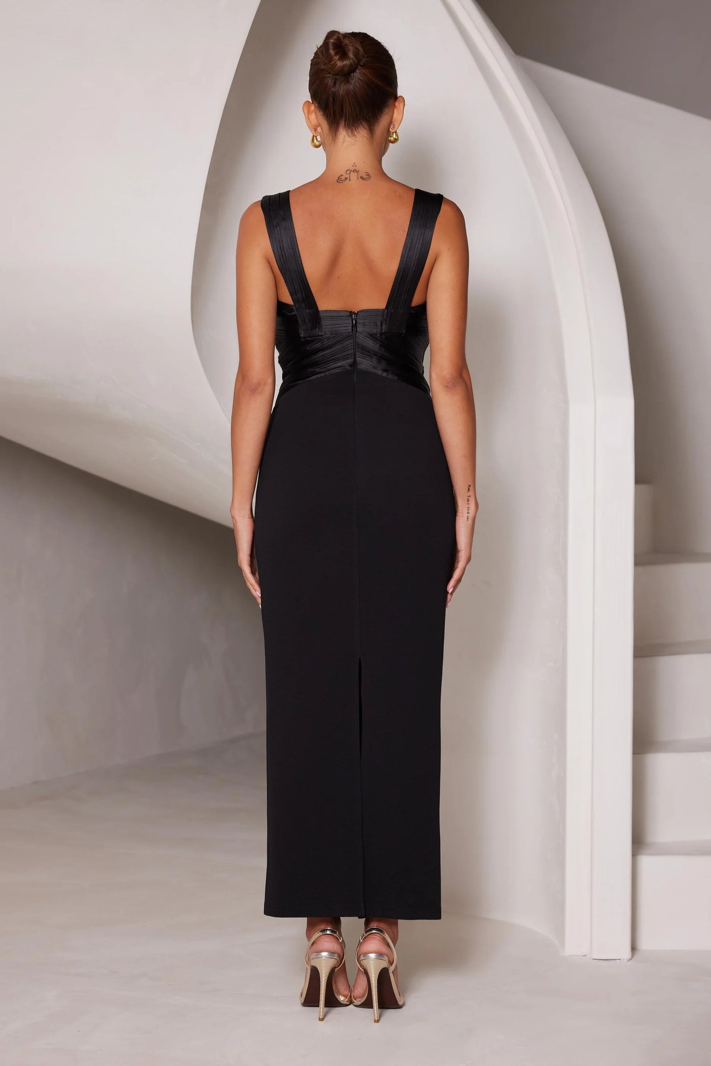 ELLE ZEITOUNE - MARIAN DRESS BLACK