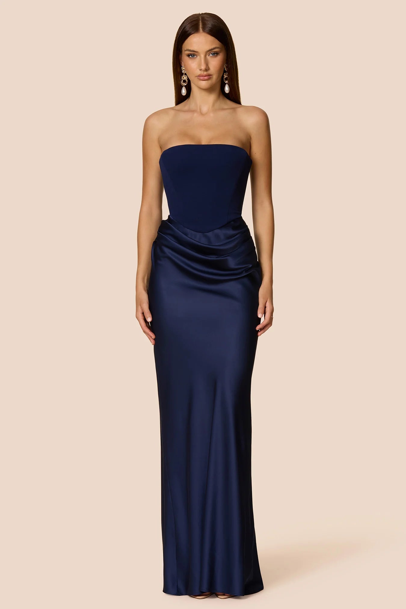 NOOKIE - CHIARA STRAPLESS GOWN