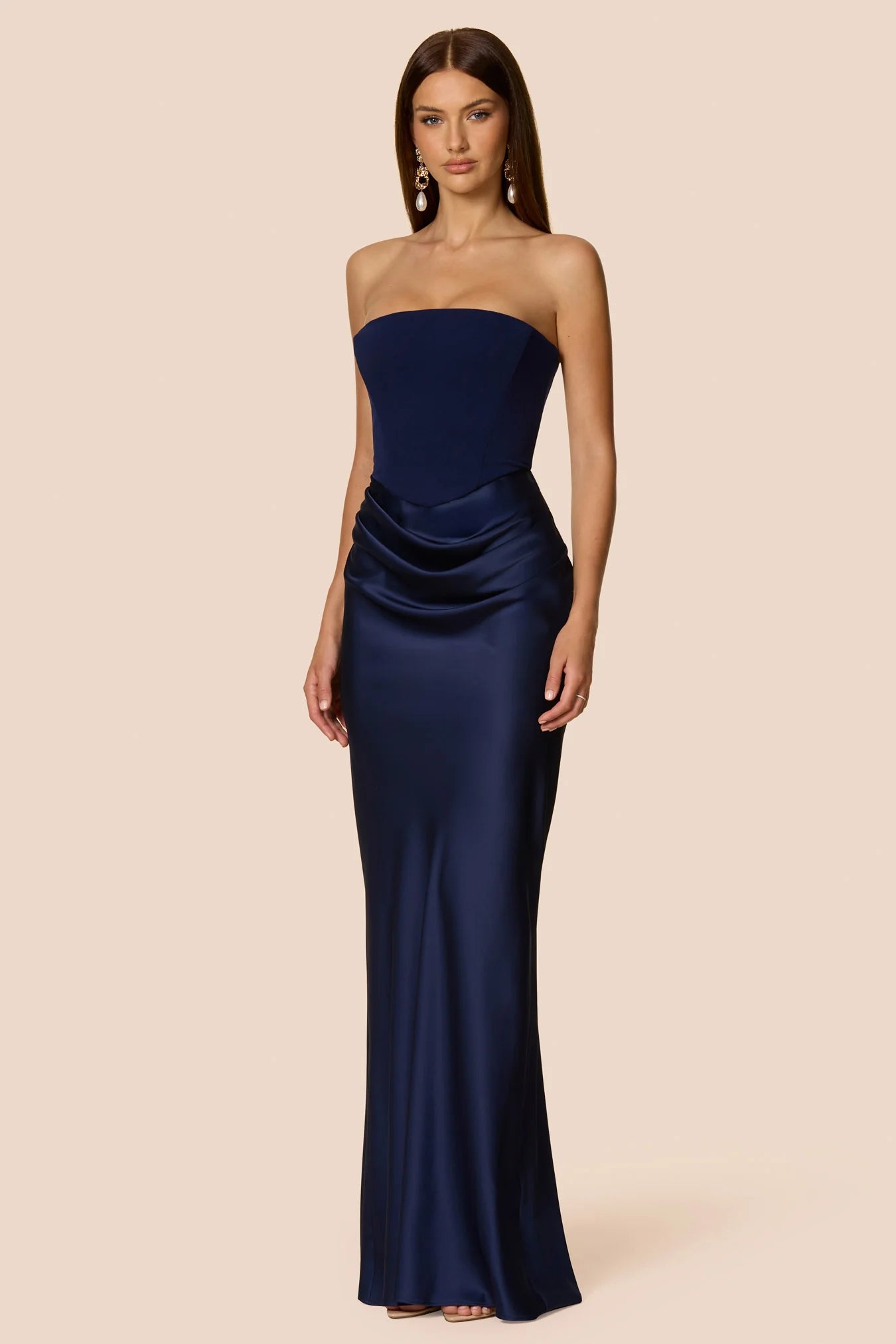 NOOKIE - CHIARA STRAPLESS GOWN