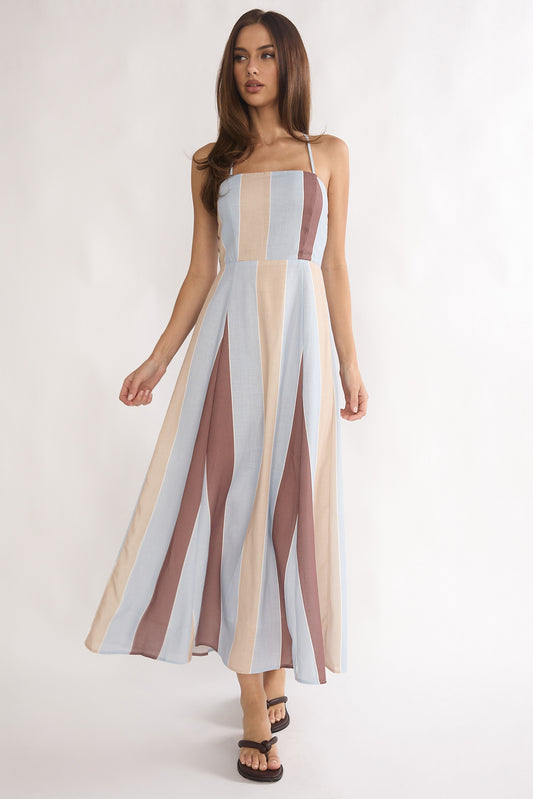 ZORIAH MAXI DRESS - STRIPE