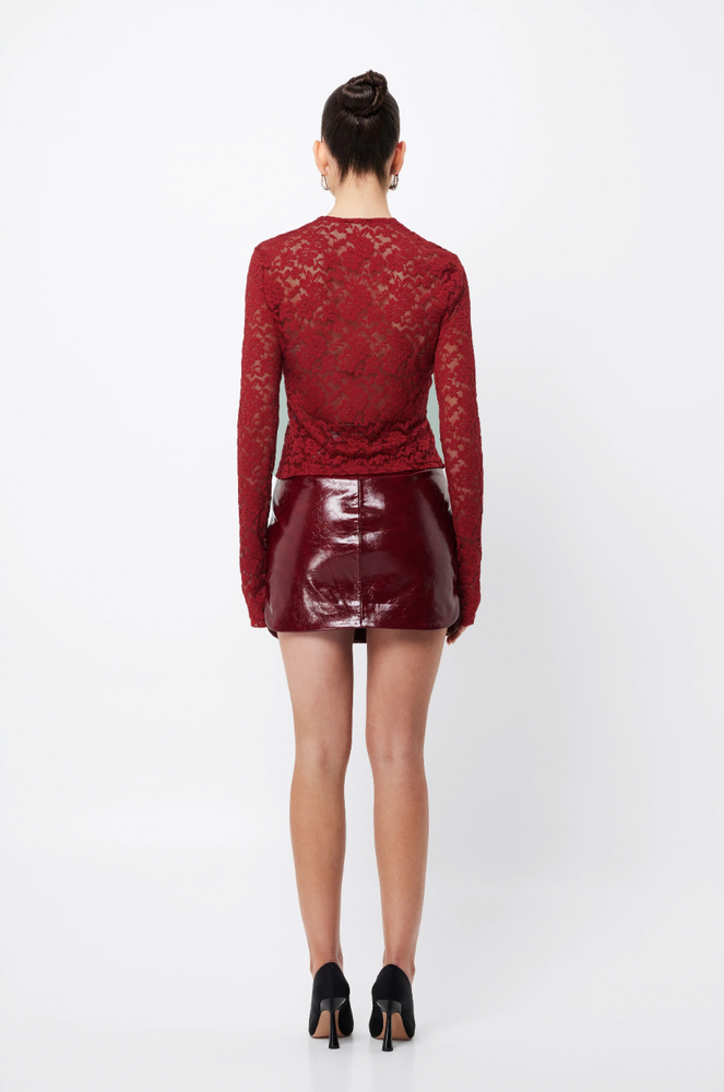 MOSSMAN - OUTSPOKEN MINI SKIRT