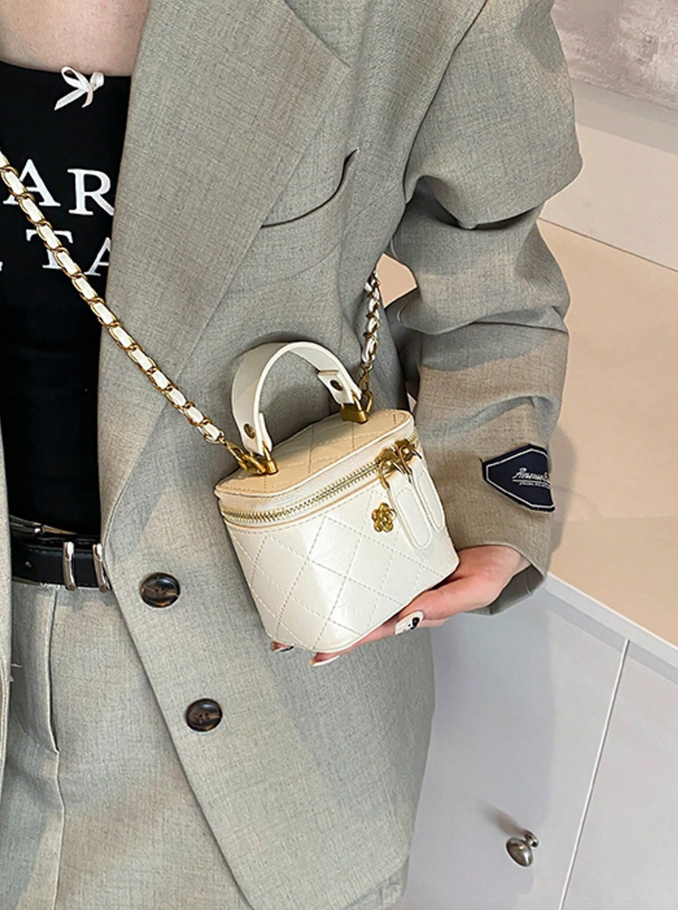 AUBRIELLE MINI BAG - IVORY