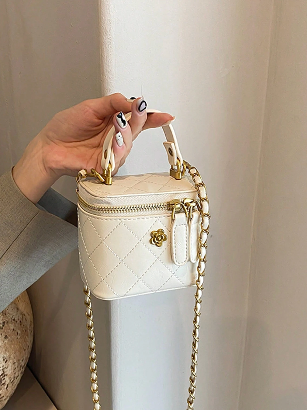 AUBRIELLE MINI BAG - IVORY