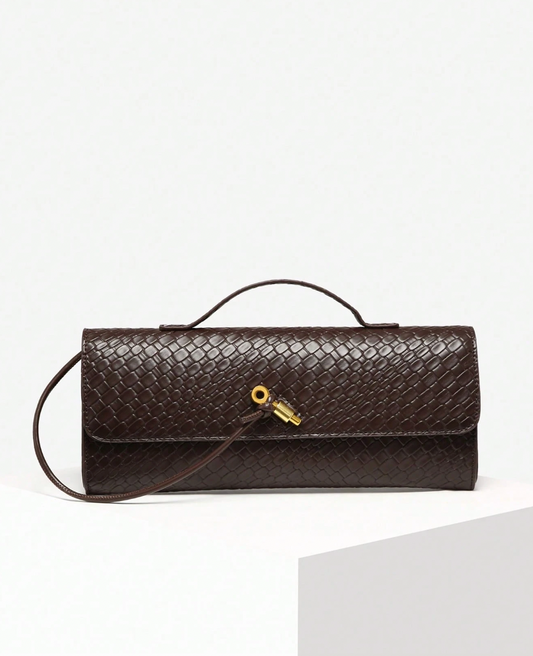 HADLEY HANDLE BAG - CHOC