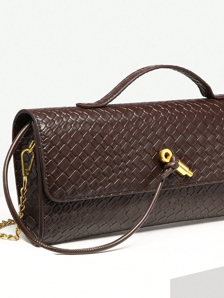 HADLEY HANDLE BAG - CHOC