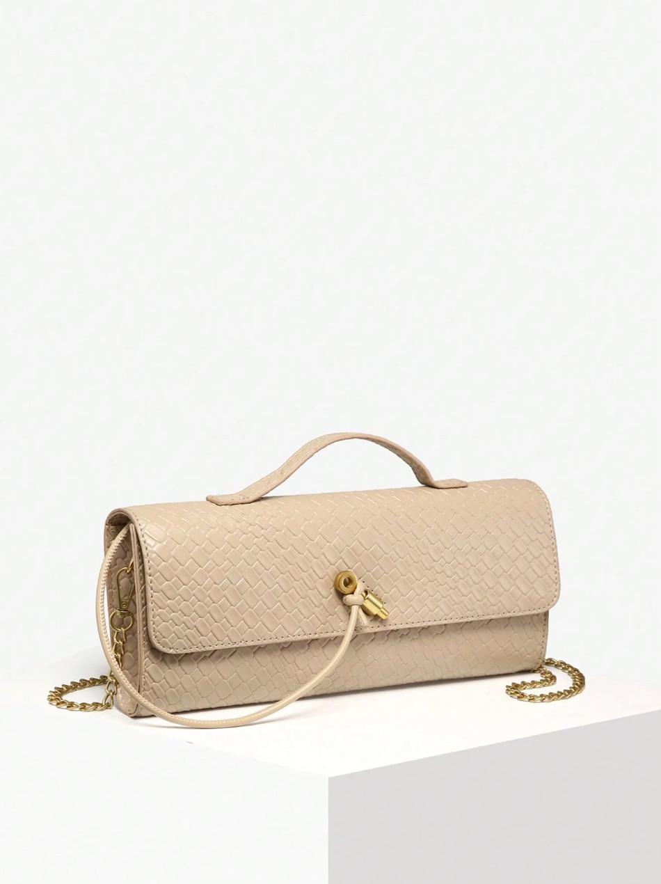 HADLEY HANDLE BAG - NUDE
