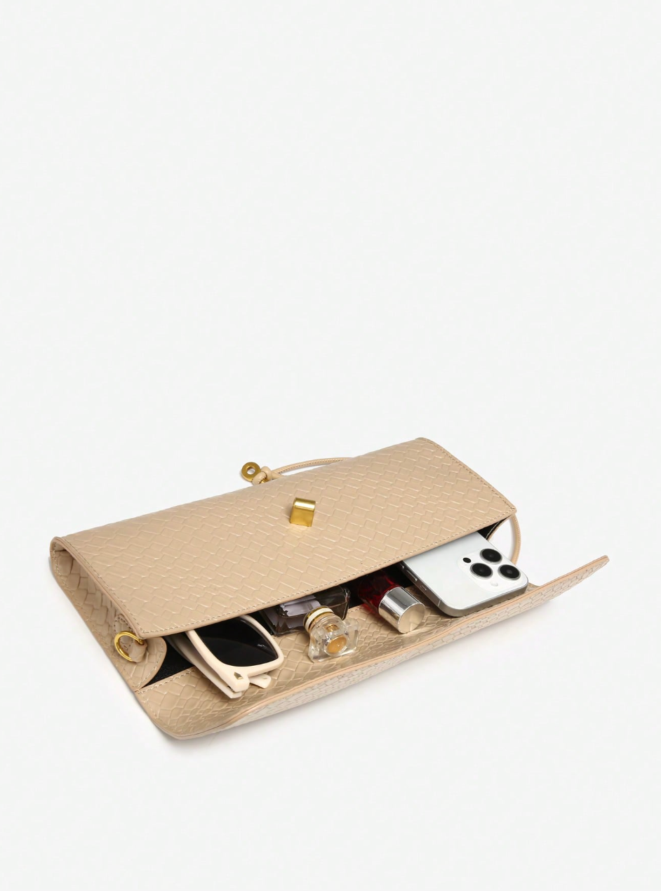 HADLEY HANDLE BAG - NUDE