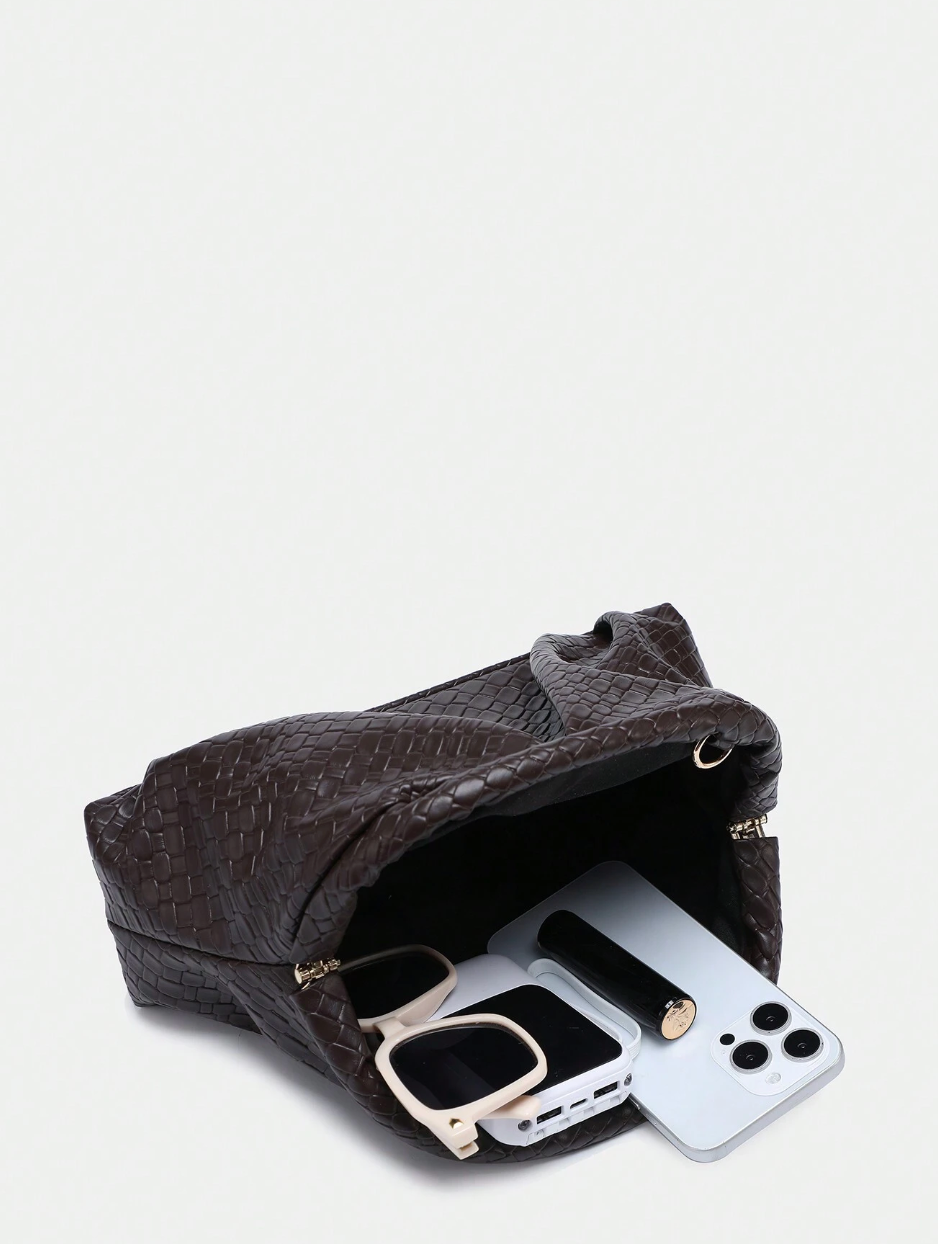 MAISON POUCH BAG - CHOC