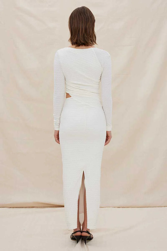 SOVERE - ECLIPSE DRESS - WHITE