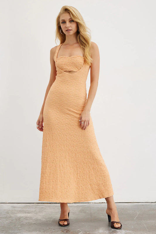 SOVERE - KAYA DRESS - PEACH