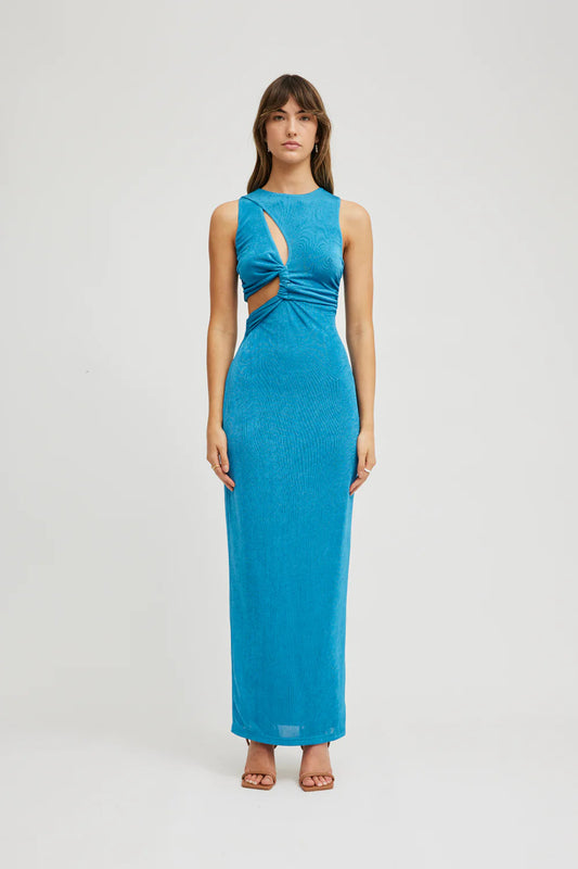 TOJHA - BORACAY DRESS - BLUE