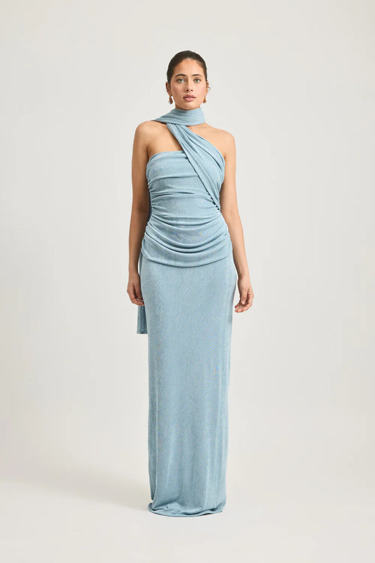TOJHA - IESHA DRESS - POWDER BLUE