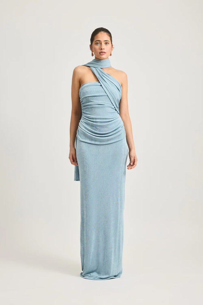 TOJHA - IESHA DRESS - POWDER BLUE