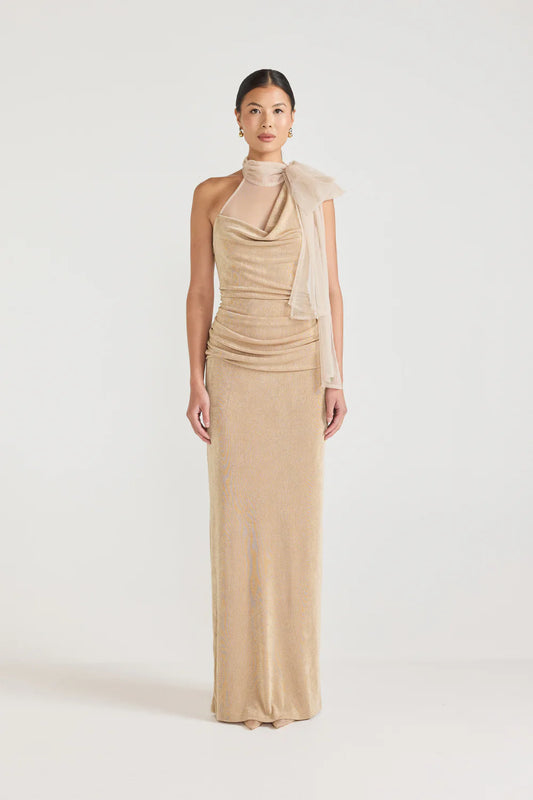 TOJHA - ANTIONETTE DRESS - BEIGE