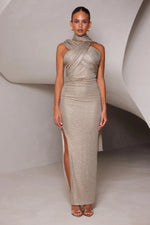 ELLE ZEITOUNE - TARA DRESS - GOLD