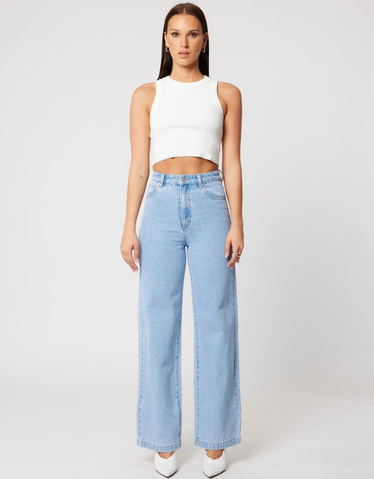 A BRAND - 94 HIGH & WIDE KENDELL JEANS