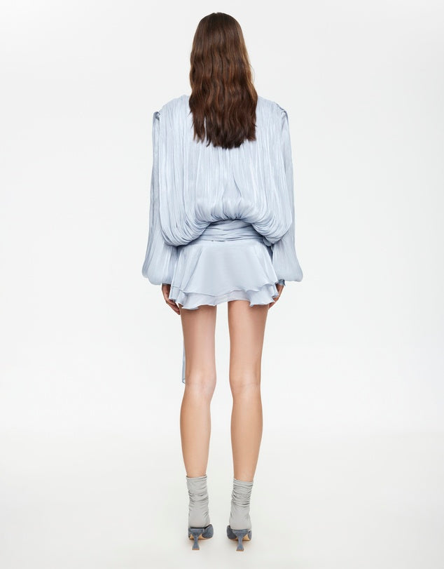 JANESSA MINI DRESS - OCEAN BLUE