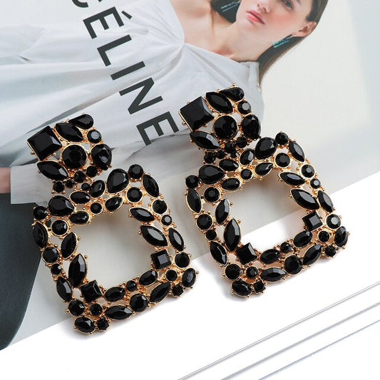 JUILIA EARRINGS - BLACK