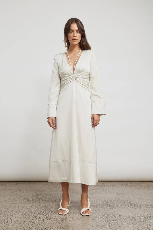 TOJAH - PEROLA DRESS – MILK